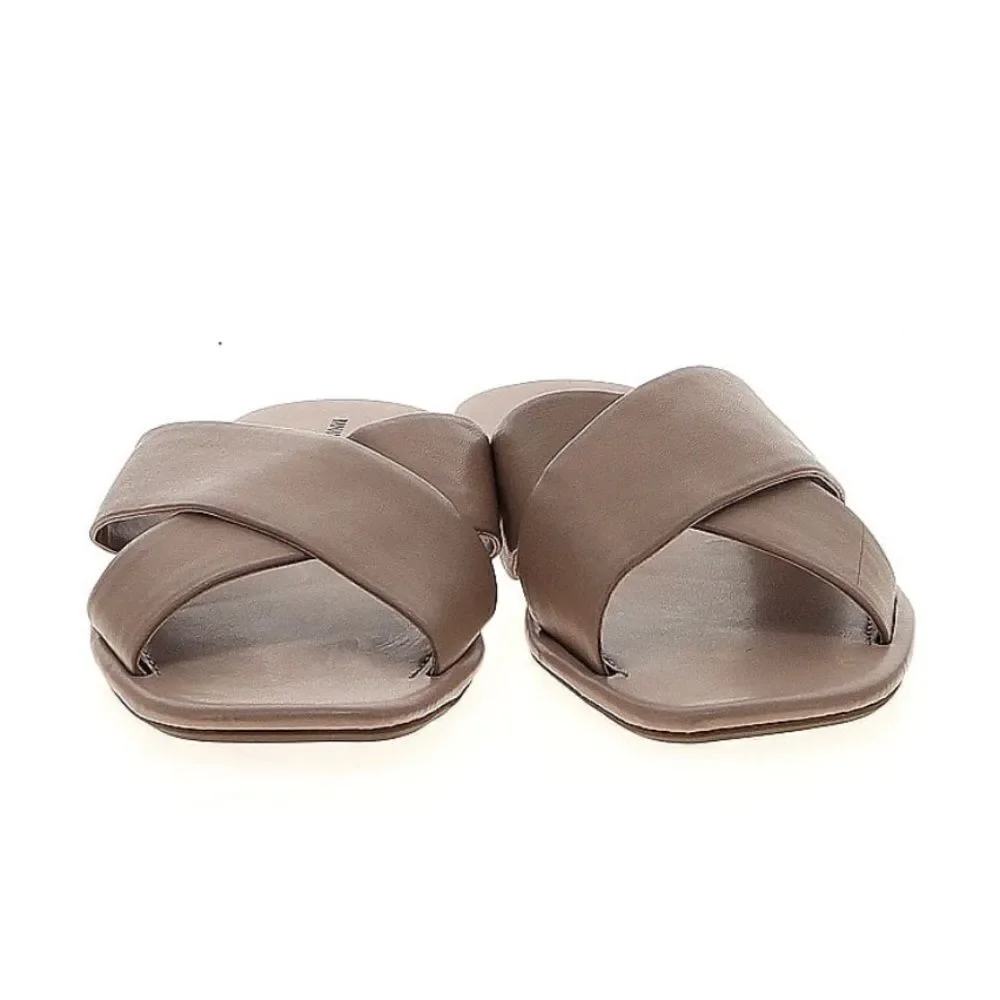 Banana Republic Sandals Slides, Tan, Size 8.5